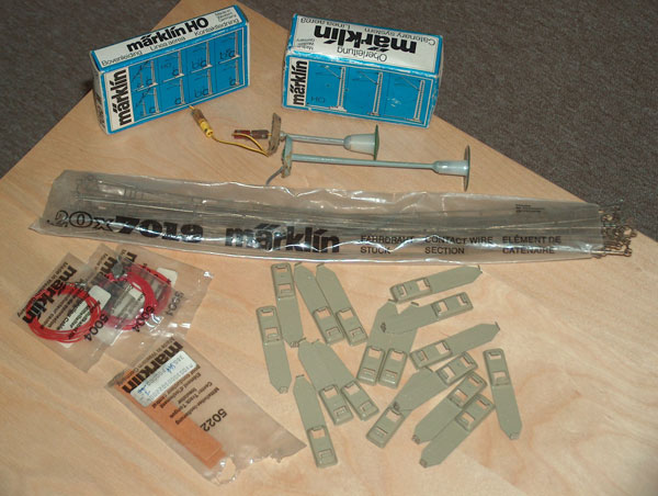 Märklin Zubehörartikel mit dem Märklin-Logo Märklin Zubehörartikel mit dem Märklin-Logo